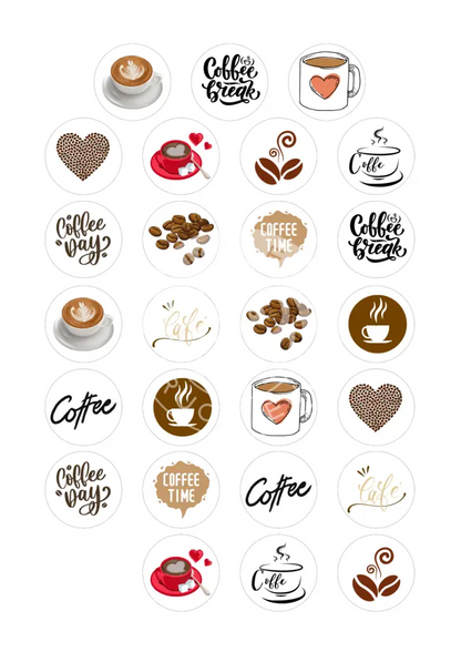 Teelichtbotschaft Kaffee 1