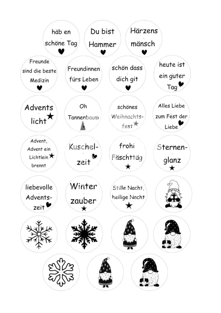 Teelichtbotschaft Weihnachten 1
