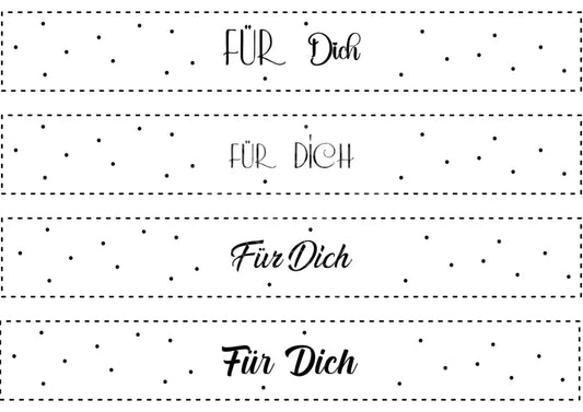 Transparentpapier Für Dich