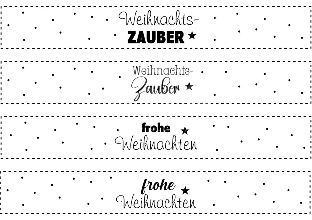 Transparentpapier Banderole 4