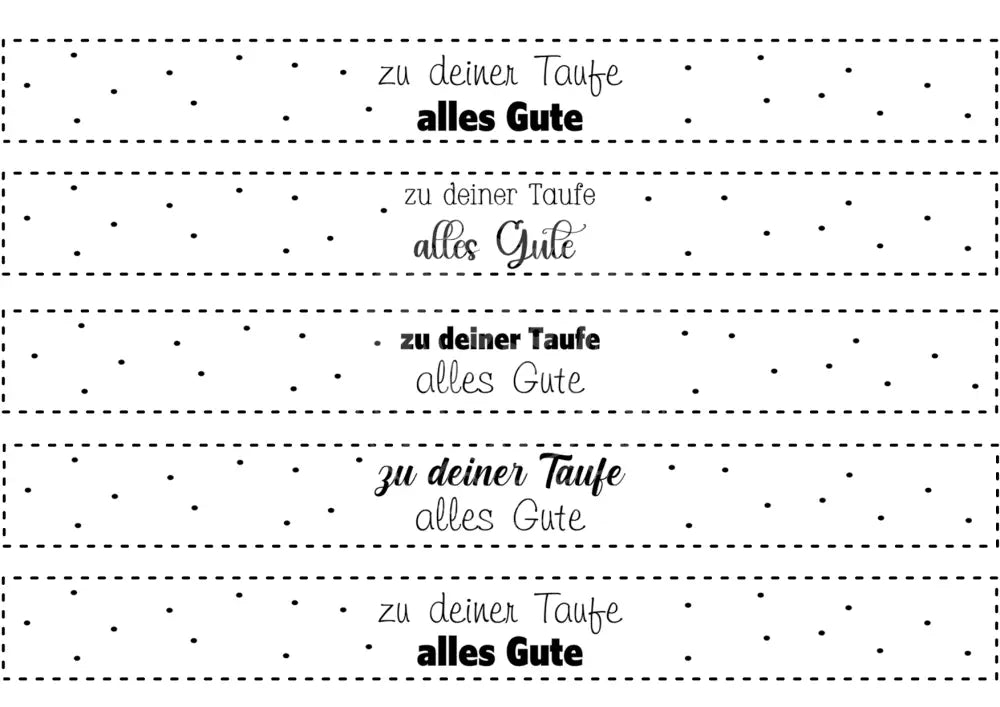 Transparentpapier Banderole 5.1