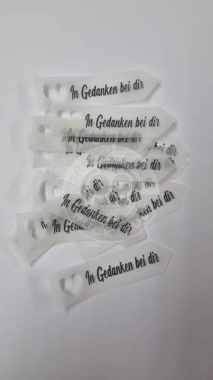 Transparentpapier In Gedanken bei dir 2