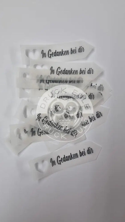 Transparentpapier In Gedanken bei dir 2