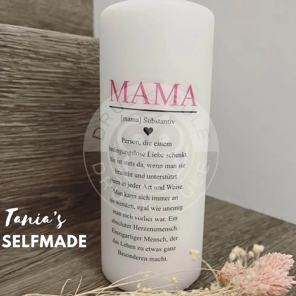 Wasserschiebefolie Mama