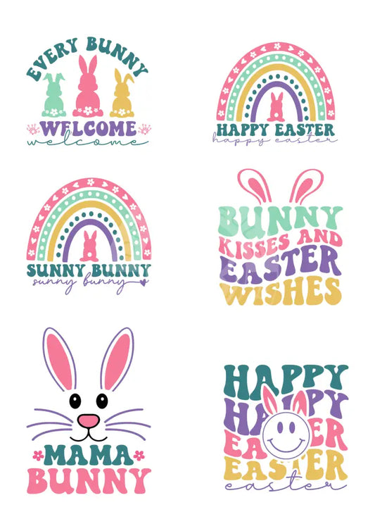 Wasserschiebefolie Ostern 4