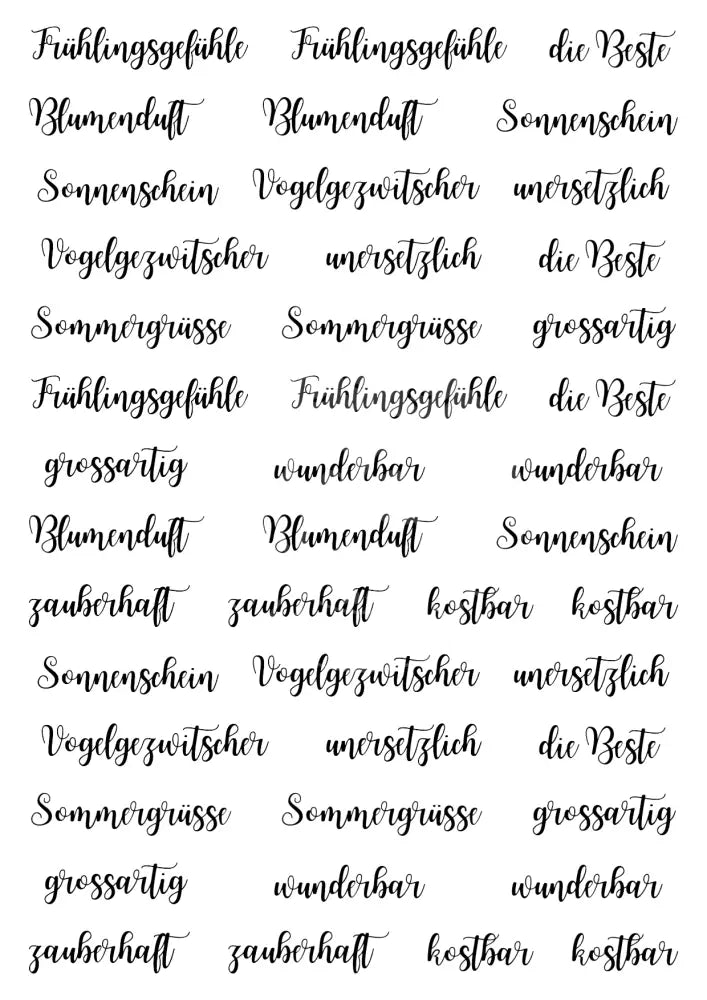 Wasserschiebefolie kleine Stabkerzen 14