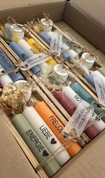 Wasserschiebefolie Kleine Stabkerzen 6