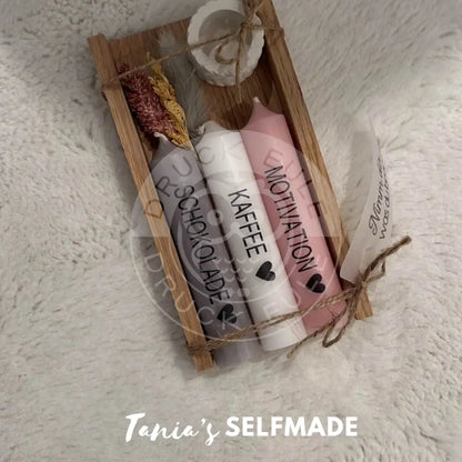 Wasserschiebefolie Kleine Stabkerzen 7