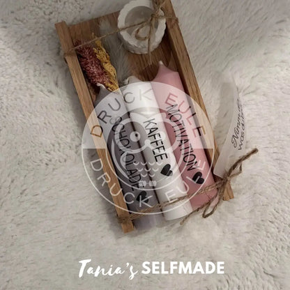 Wasserschiebefolie Kleine Stabkerzen 7