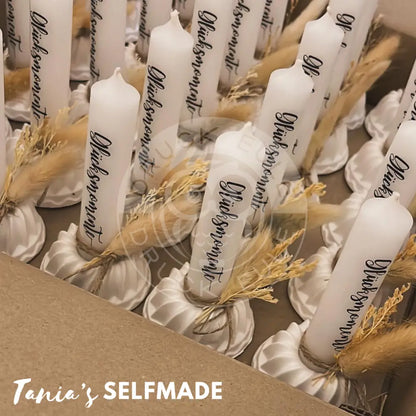 Wasserschiebefolie Kleine Stabkerzen 8