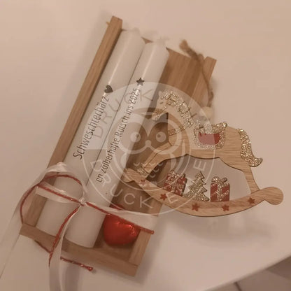 Wasserschiebefolie Kleine Stabkerzen 9