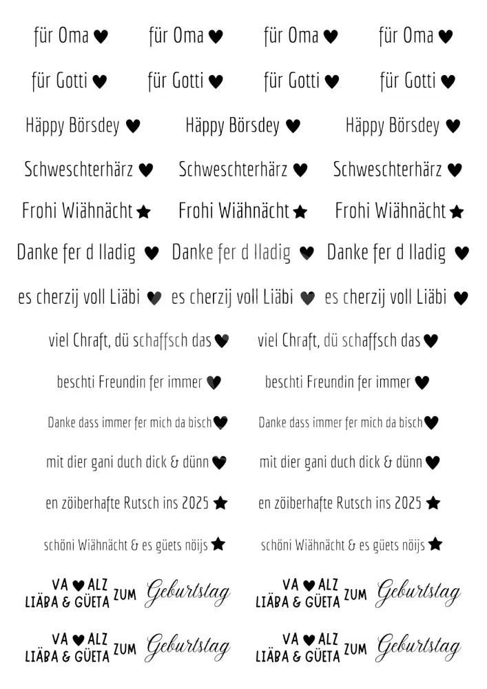 Wasserschiebefolie Kleine Stabkerzen 9