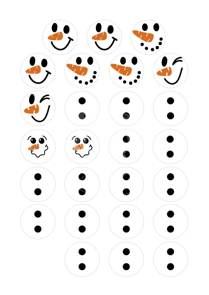 Wasserschiebefolie Teelichtbotschaft Schneemann