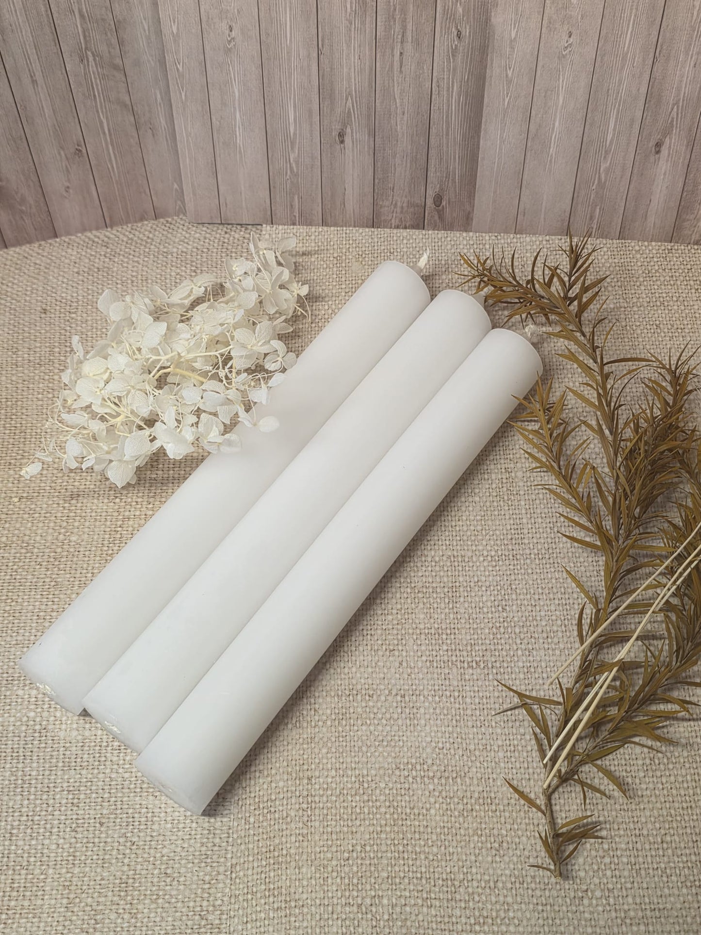 Kerzen 180x22mm weiss Box